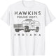 Netflix Stranger Things Hawkins Police Dept. Indiana T-Shirt - T-Shirt | White