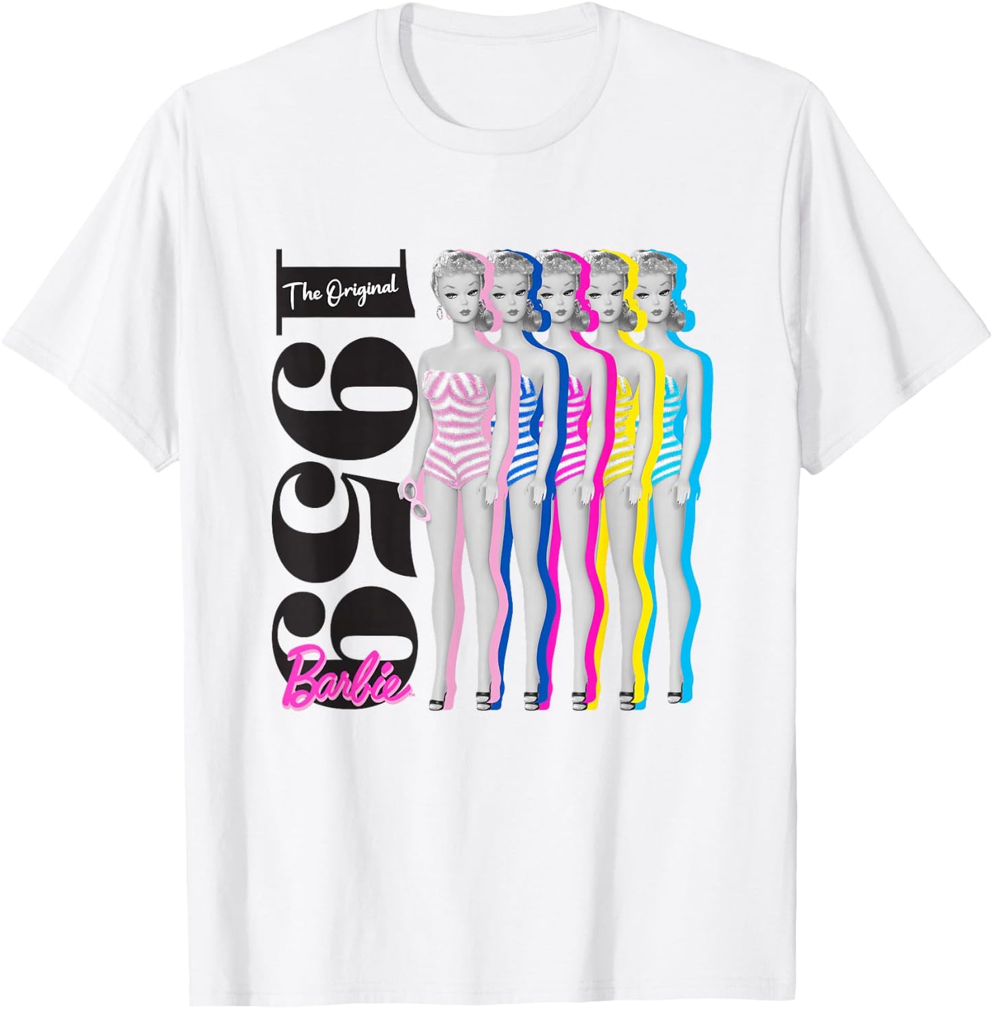 Barbie - 1959 Original T-Shirt - T-Shirt | White