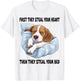 Beagle Sleeping Pajamas Nightgown T-Shirt - T-Shirt | White