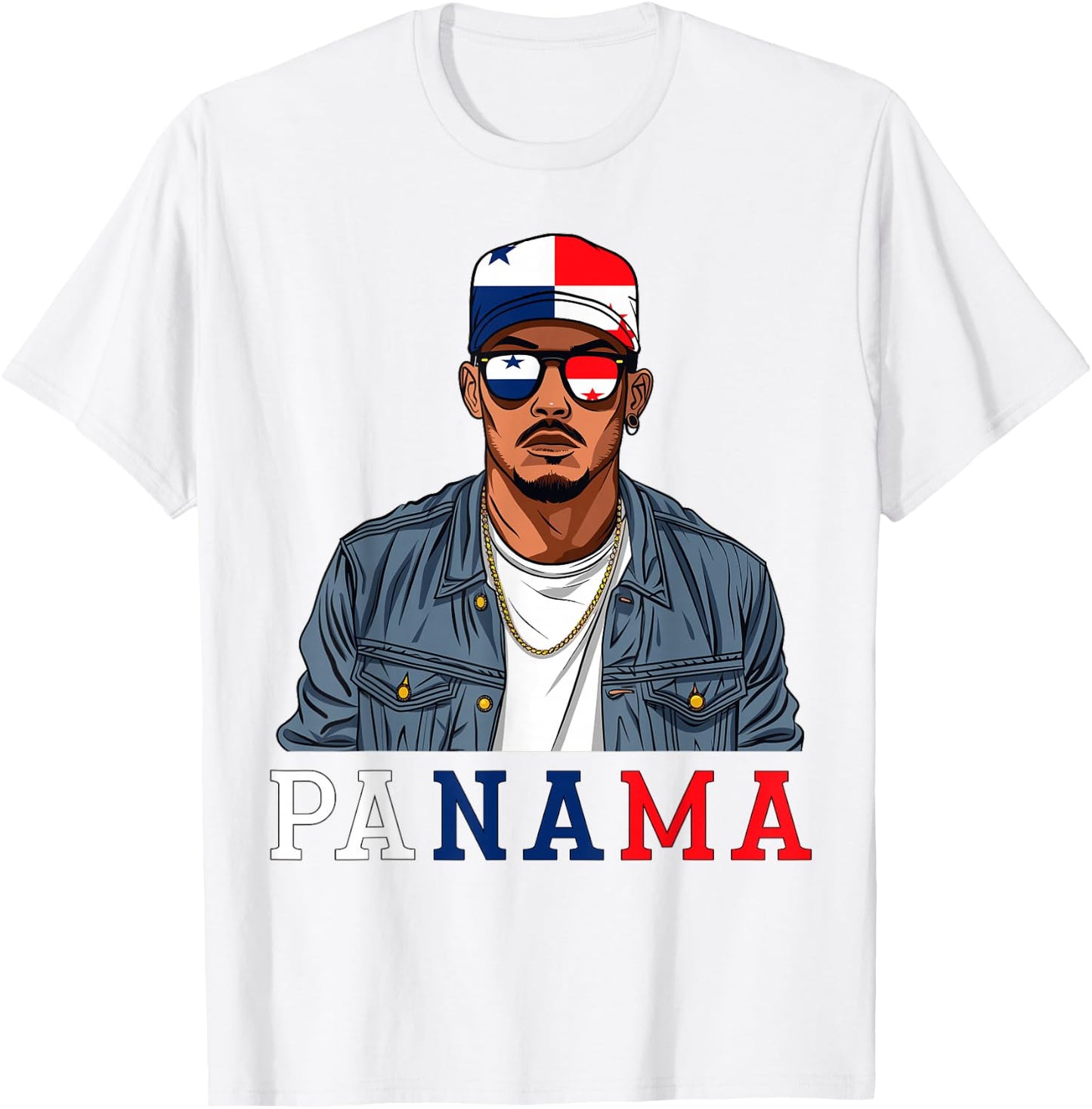 Panamanian Flag Outfit Souvenirs Country Panama T-Shirt - T-Shirt | White