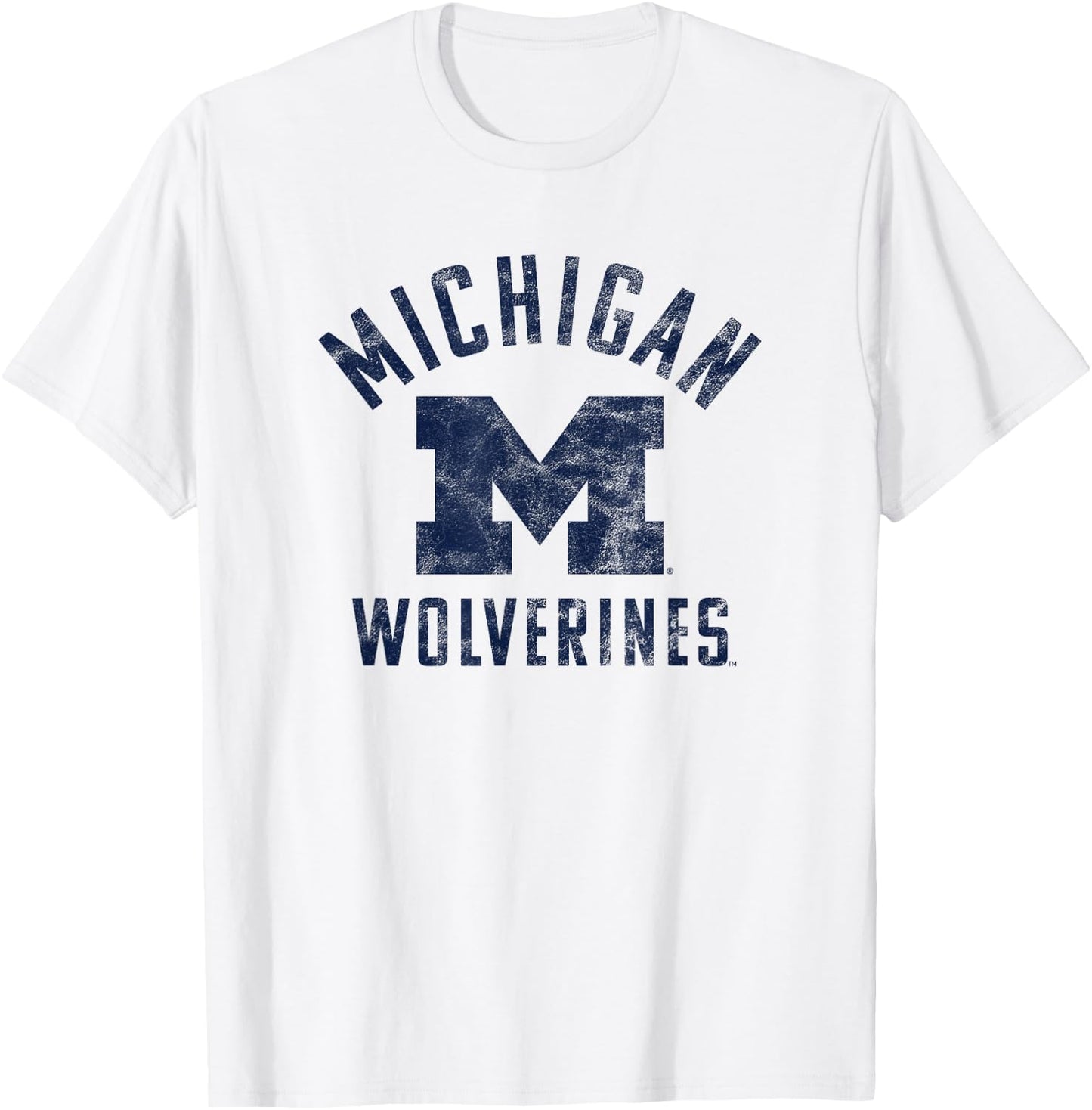 University of Michigan Wolverines U of M Large T-Shirt - T-Shirt | White