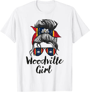 Woodville Mississippi Women Girl T-Shirt - T-Shirt | White