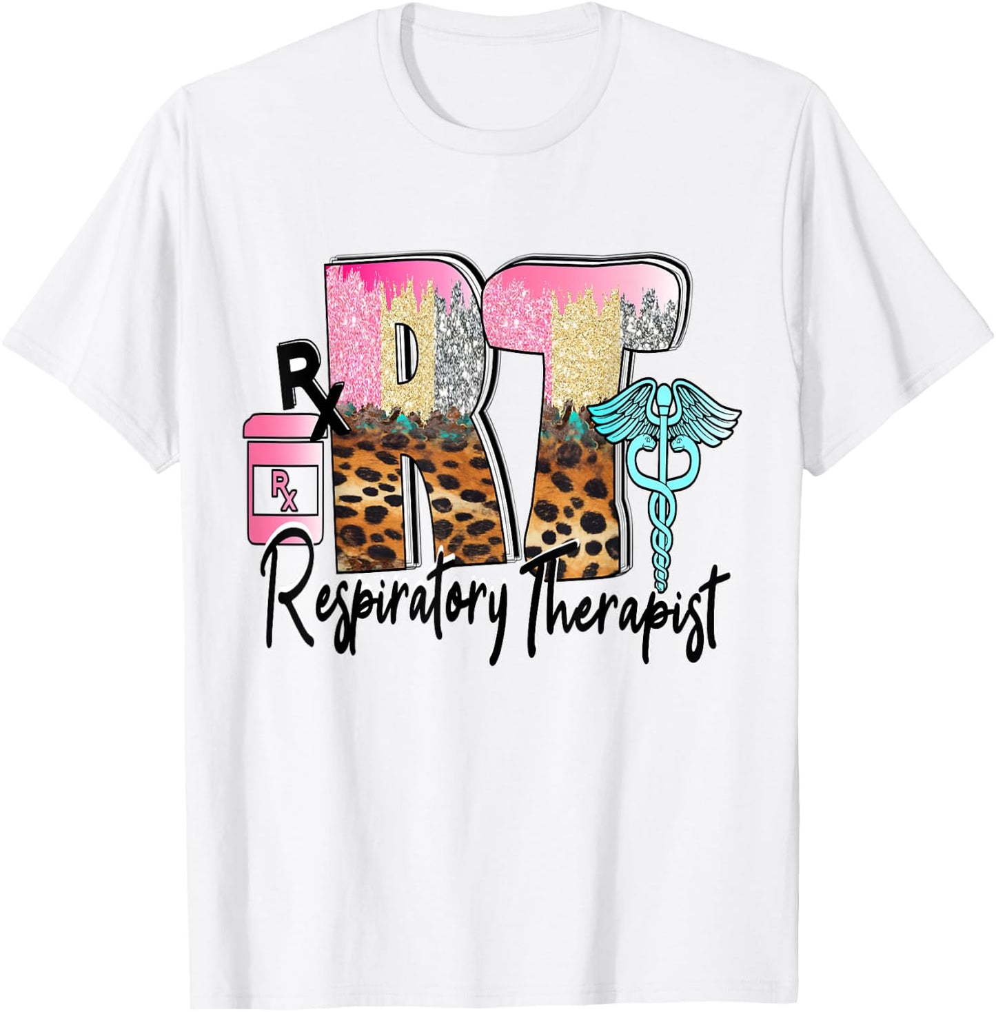 Registered Respiratory Therapist RT Care Week Pulmonologist T-Shirt - T-Shirt | White