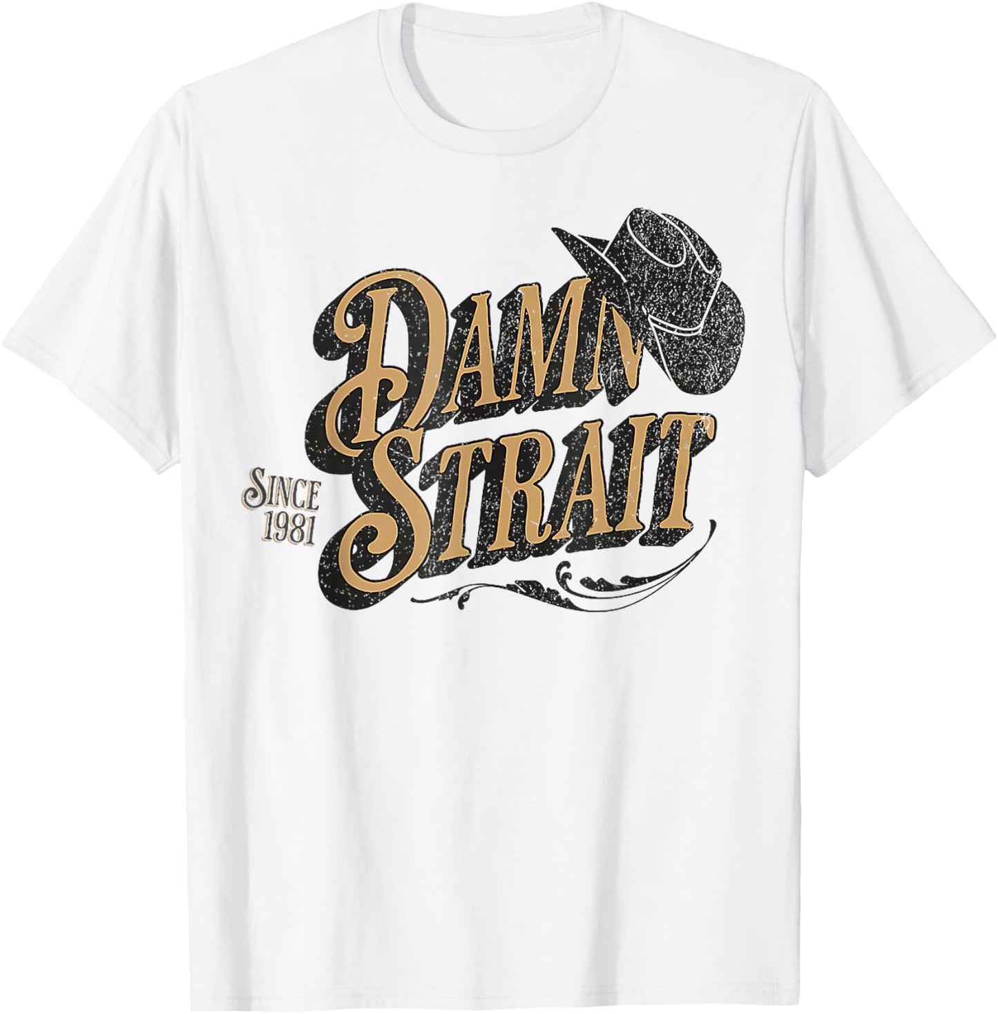 Damn Strait T-Shirt - T-Shirt | White