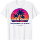 Jacksonville Beach Florida T-Shirt - T-Shirt | White