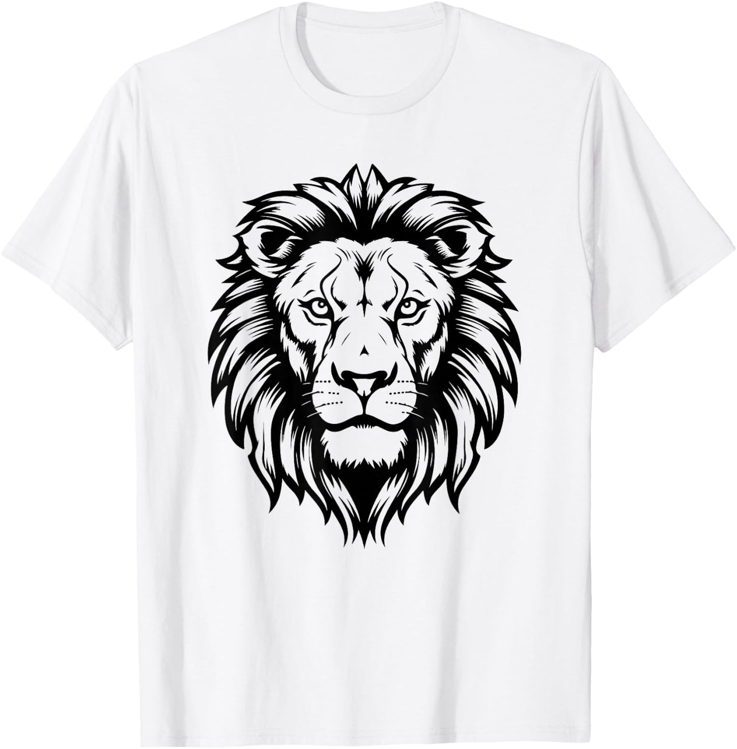 Orange Lion Face Netherlands Holland T-Shirt - T-Shirt | White