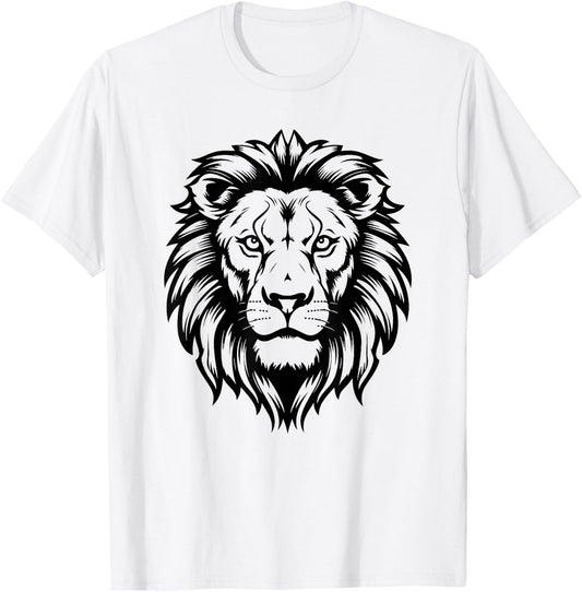 Orange Lion Face Netherlands Holland T-Shirt - T-Shirt | White
