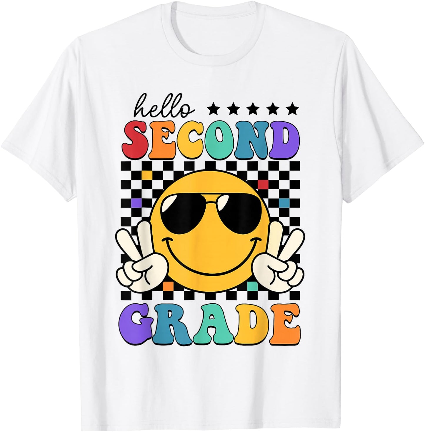 2nd Grade Teacher Shirts, First Day Second Grade Shirt Girls T-Shirt - T-Shirt | White