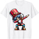 Christmas Nutcracker Dabbing Boys Santa Xmas Funny T-Shirt - T-Shirt | White