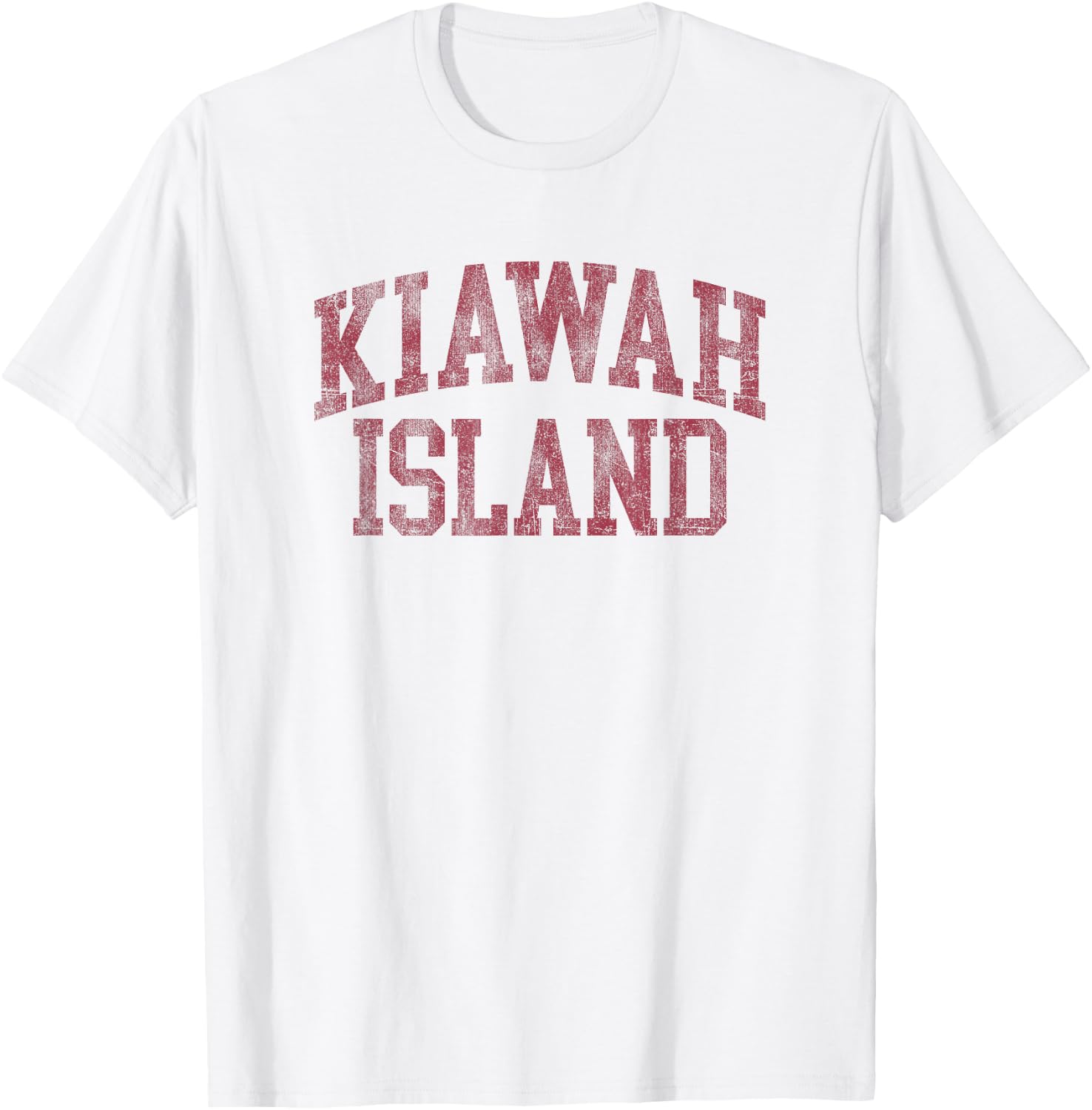 Kiawah Island South Carolina Souvenir Retro Preppy Throwback T-Shirt - T-Shirt | White