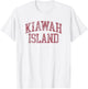 Kiawah Island South Carolina Souvenir Retro Preppy Throwback T-Shirt - T-Shirt | White