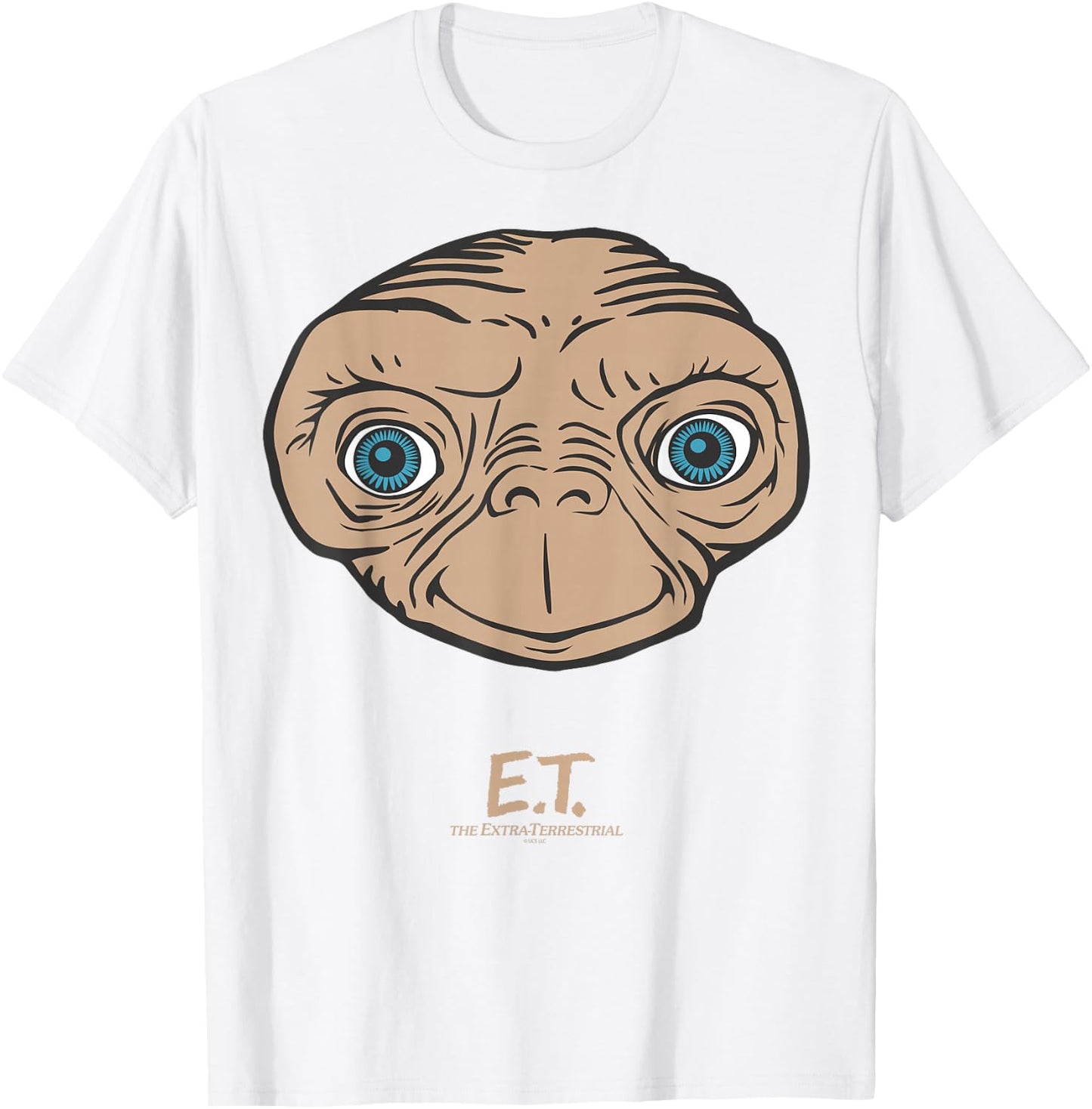 E.T. the Extra-Terrestrial Big Face T-Shirt - T-Shirt | White