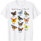 God Says I Am Bible Verse Religious Christian Butterfly T-Shirt - T-Shirt | White