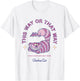 Disney Alice in Wonderland Cheshire Cat's Way Big Chest Logo T-Shirt - T-Shirt | White
