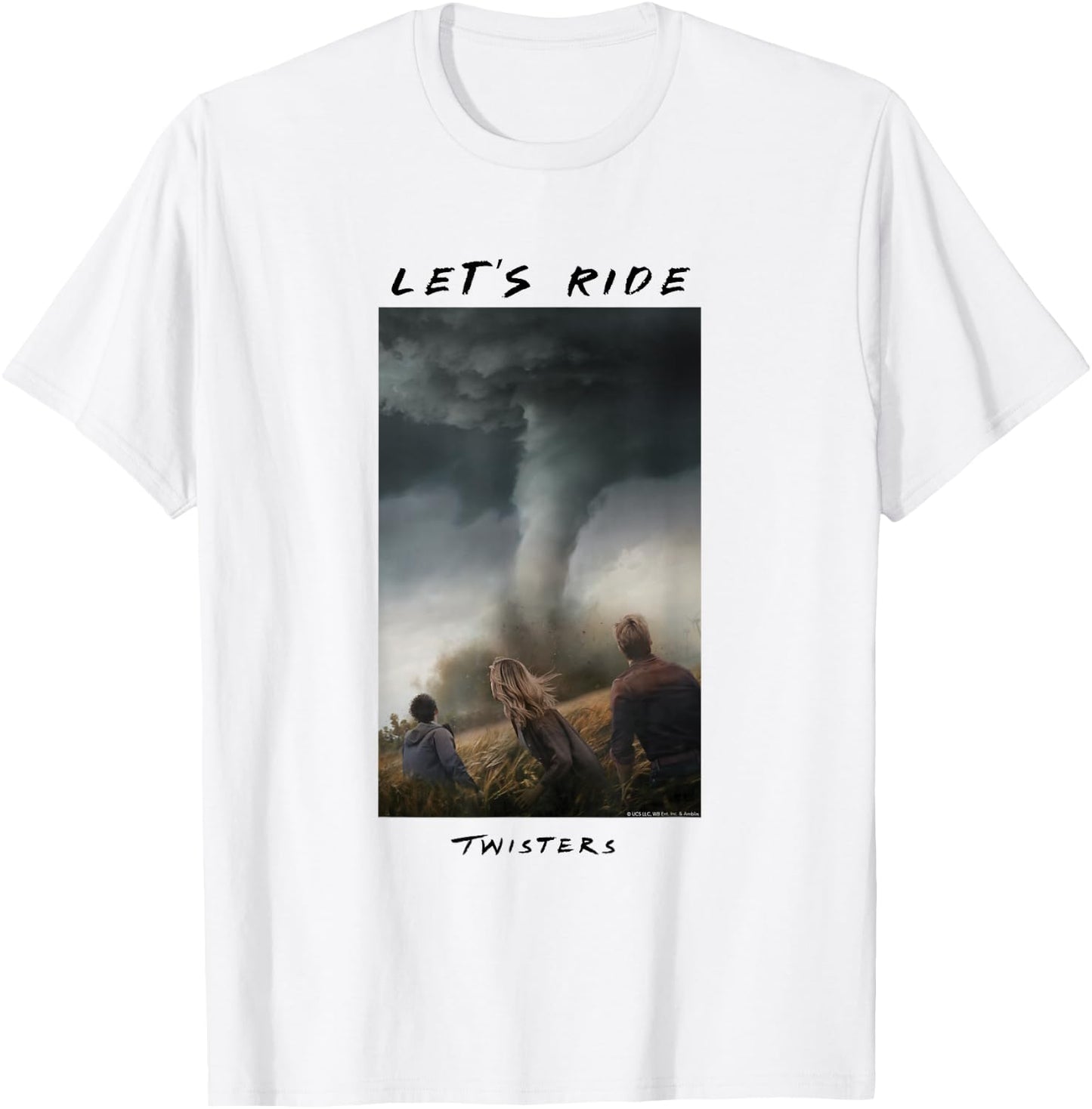 Twisters Let's Ride T-Shirt - T-Shirt | White