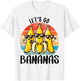 Funny Bananas Shirt Cute Banana Gifts Funny Lets go Bananas T-Shirt - T-Shirt | White