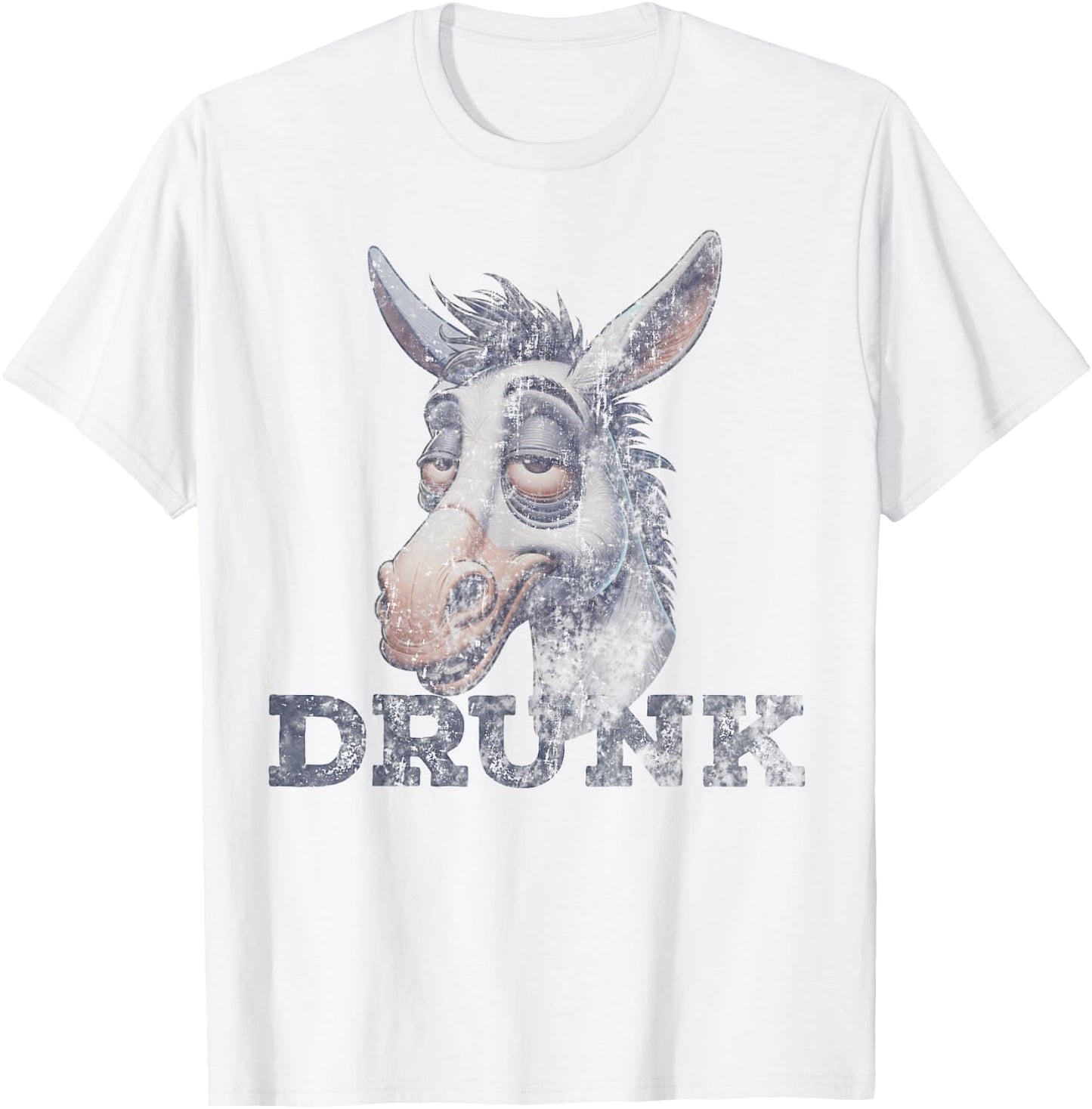 Drunk Ass - Funny Drinking T-Shirt - T-Shirt | White