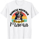 Vintage Bernese Mountain Mama Dog Lovers Floral Mother's Day Women Kids T-Shirt - T-Shirt | White