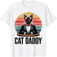 Daddy Siamese Cat Dad Father Day Gift from Wife T-Shirt - T-Shirt | White