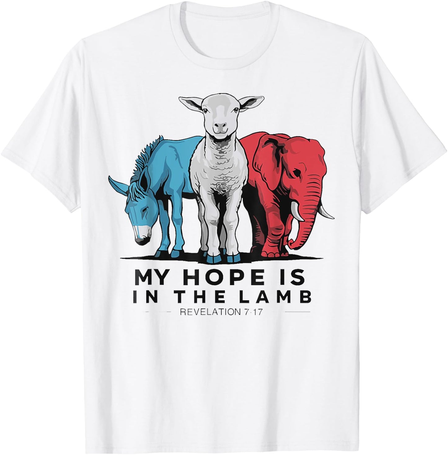 My Hope Is In The Lamb T-Shirt - T-Shirt | White