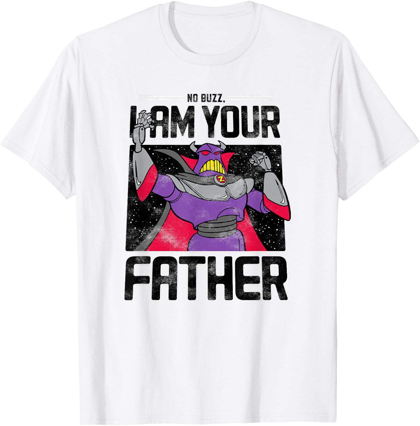 Disney Pixar Toy Story Zurg I am Your Father T-Shirt - T-Shirt | White