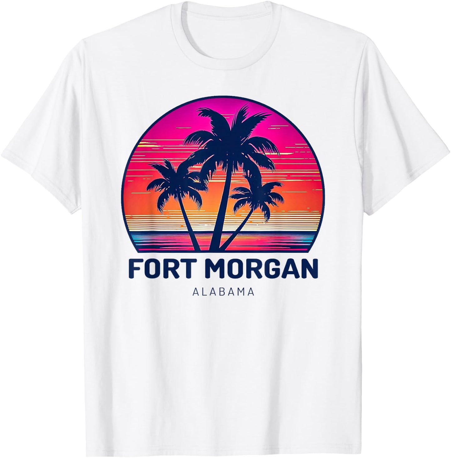 Fort Morgan Alabama T-Shirt - T-Shirt | White
