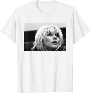 Blondie Singer Debbie Harry by Virginia Turbett T-Shirt - T-Shirt | White