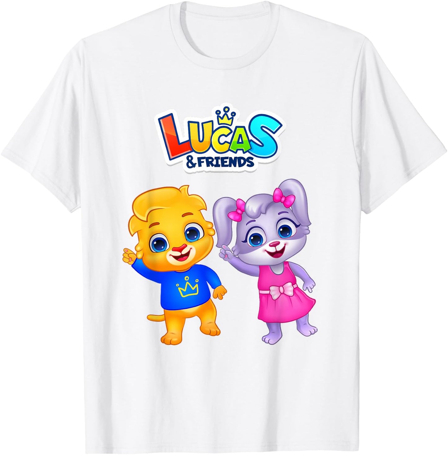 Friendship and Fun | Lucas & Friends By RV AppStudios T-Shirt - T-Shirt | White