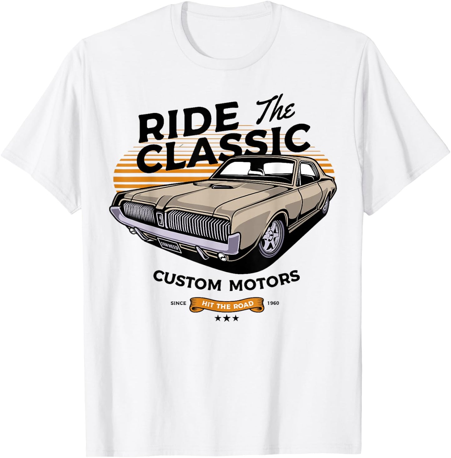 1967 Mercury classic Cougar cars T-Shirt - T-Shirt | White