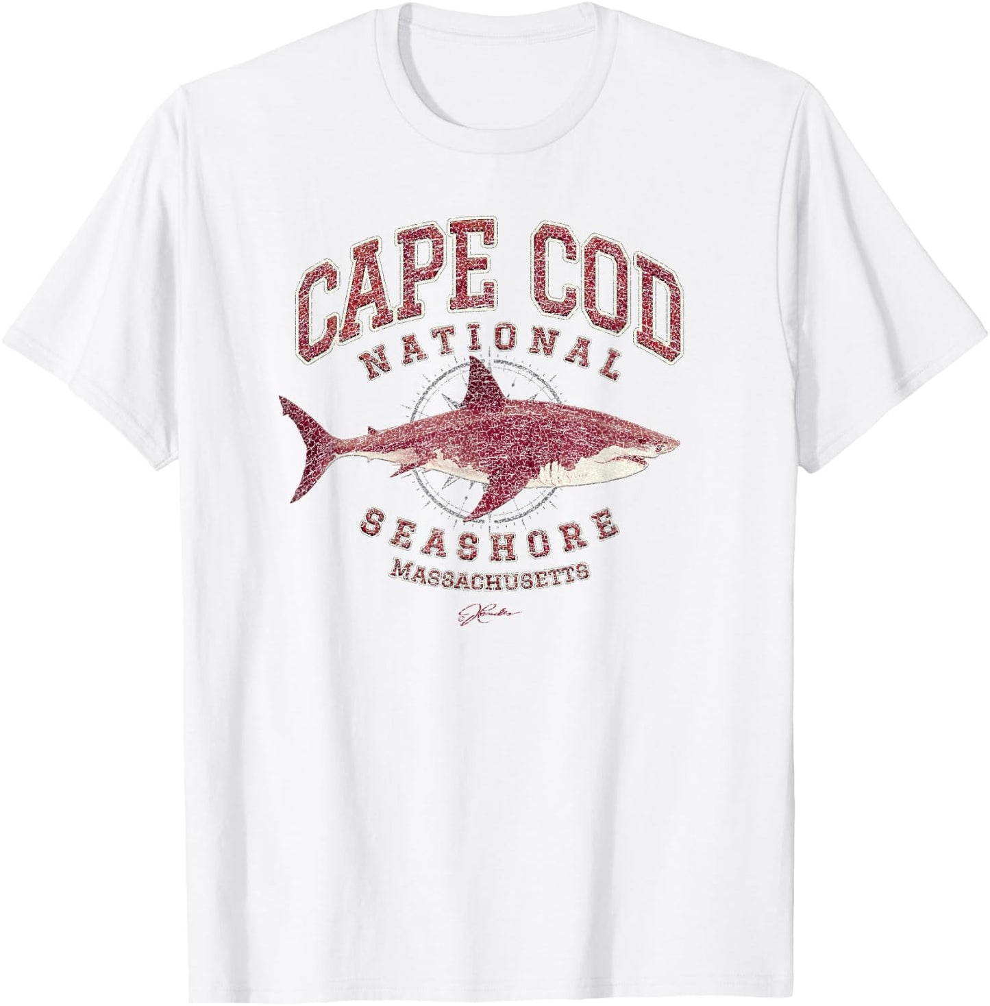 JCombs: Cape Cod National Seashore, Massachusetts T-Shirt - T-Shirt | White