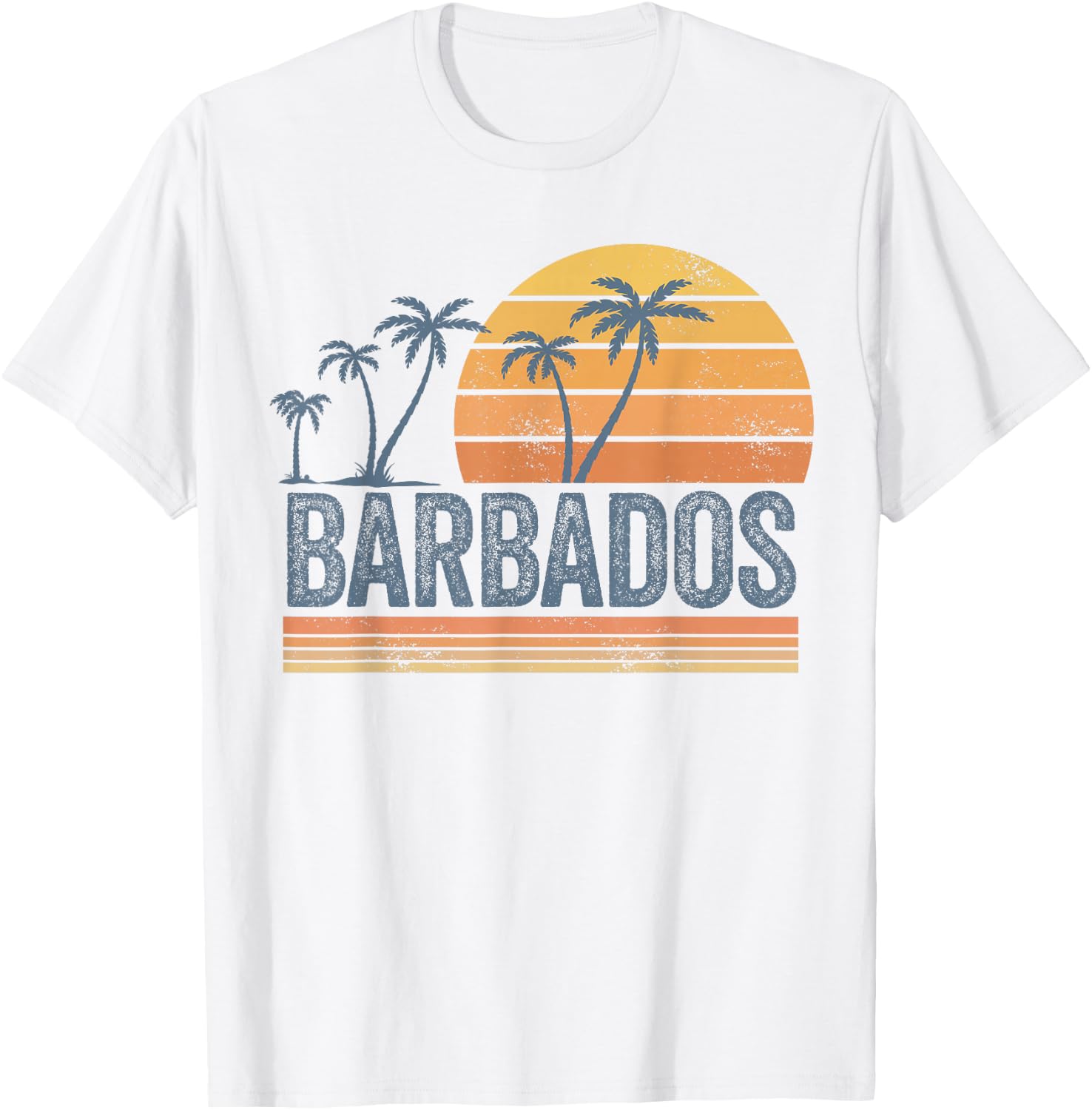 The Barbados Souvenir Barbadians Bajan Travel Men Women Boy T-Shirt - T-Shirt | White