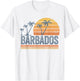 The Barbados Souvenir Barbadians Bajan Travel Men Women Boy T-Shirt - T-Shirt | White