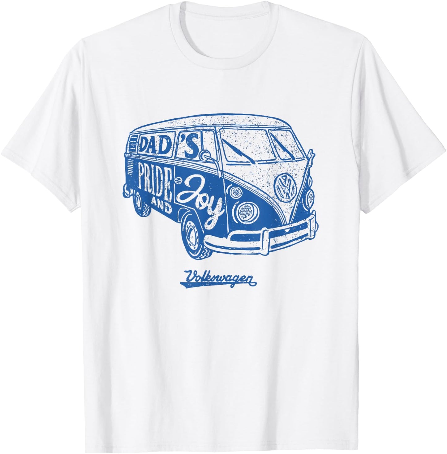 Volkswagen Dad's Pride And Joy Camper T-Shirt - T-Shirt | White