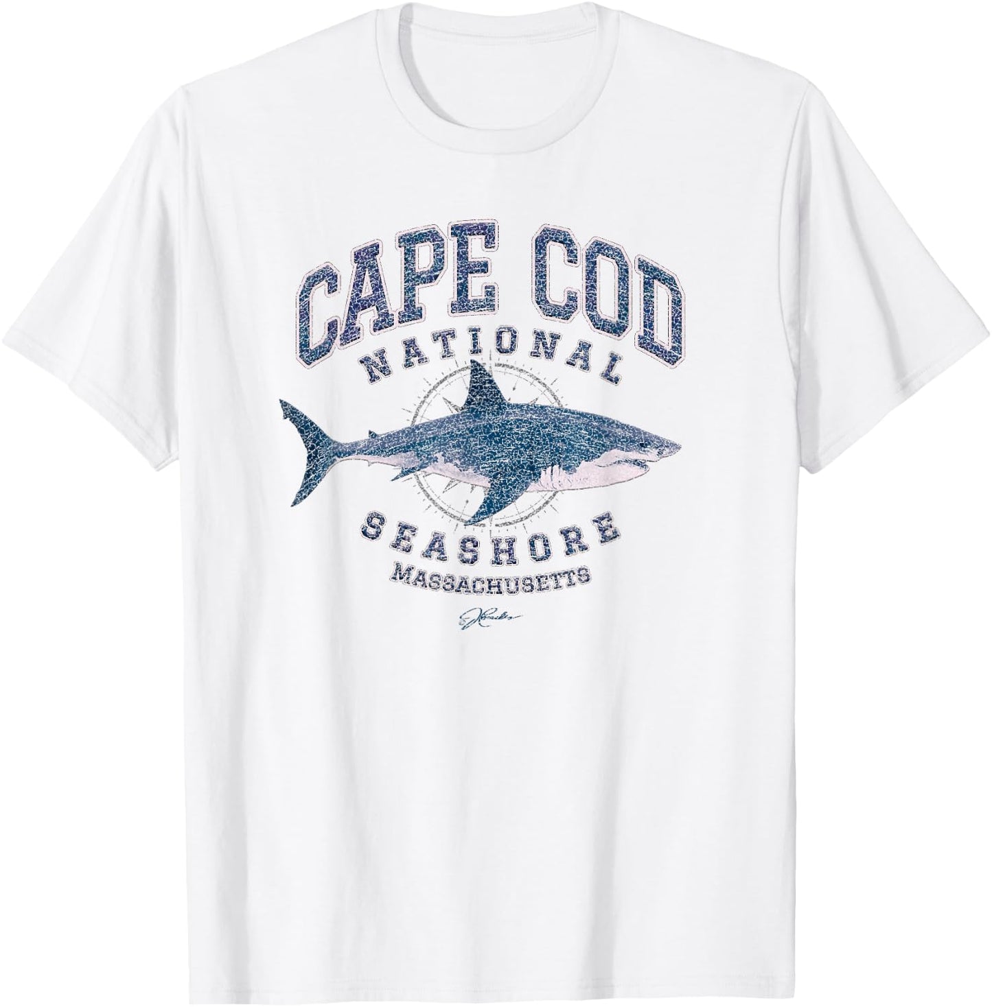 JCombs: Cape Cod National Seashore, Massachusetts T-Shirt - T-Shirt | White