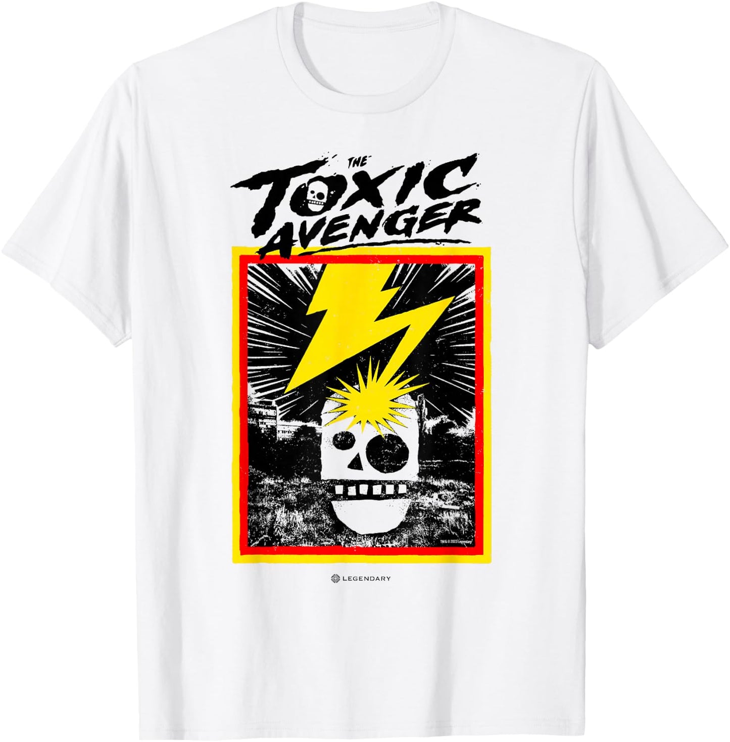 The Toxic Avenger Band T-Shirt - T-Shirt | White