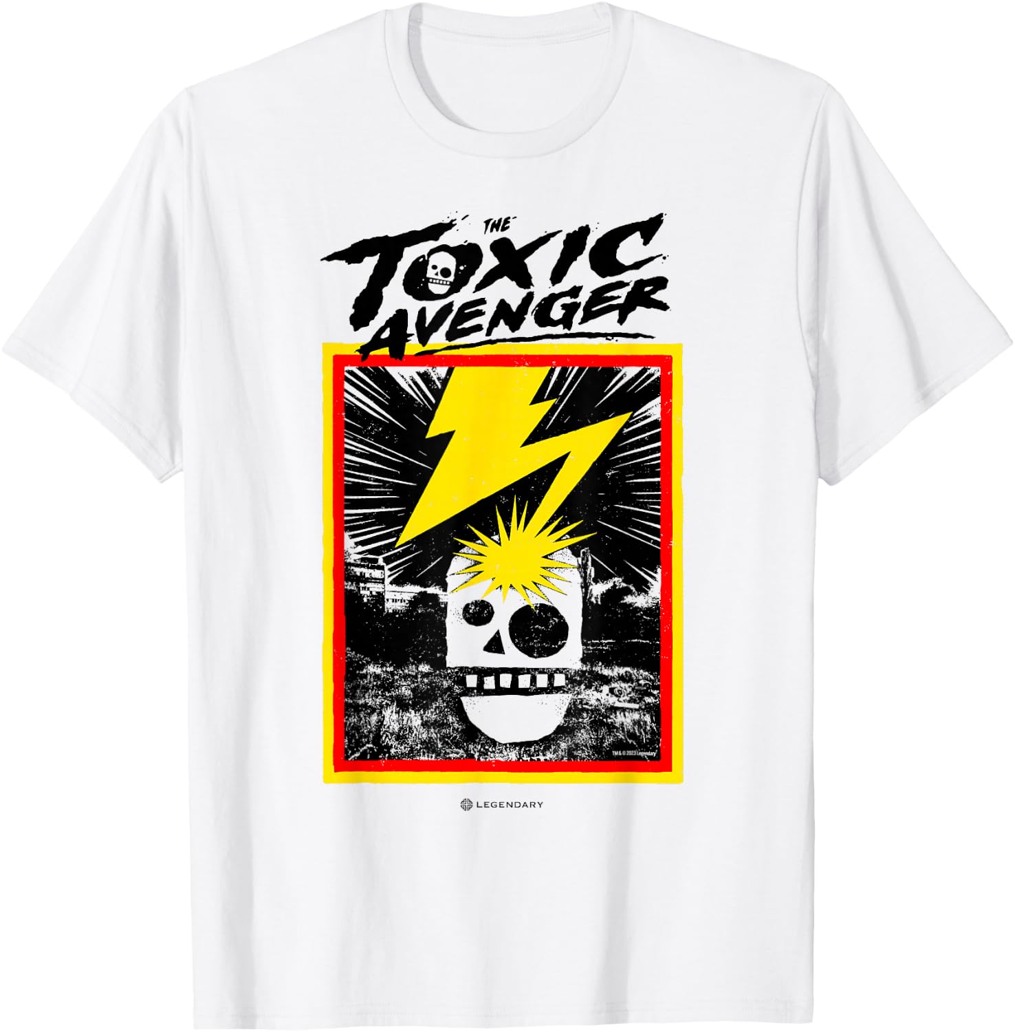 The Toxic Avenger Band T-Shirt - T-Shirt | White
