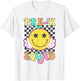 Pre-K Squad Smile Retro Back To School T-Shirt - T-Shirt | White