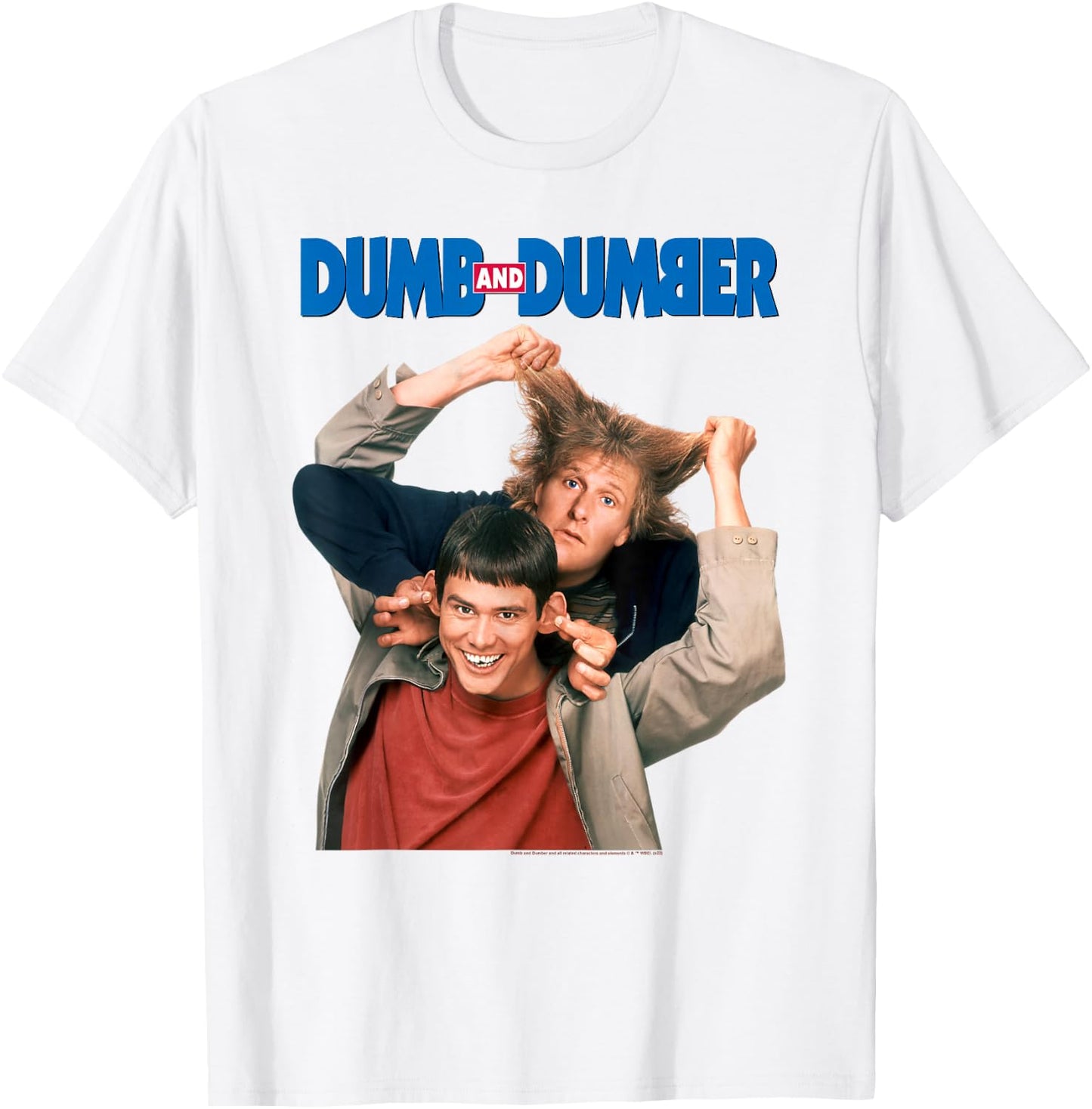 Dumb and Dumber Key Art T-Shirt - T-Shirt | White