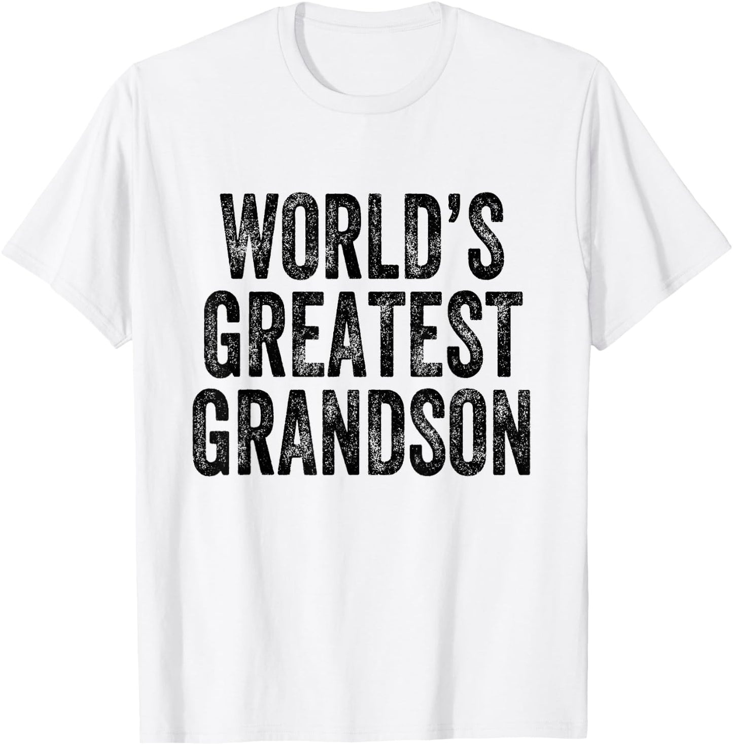World's Greatest Grandson T-Shirt - T-Shirt | White
