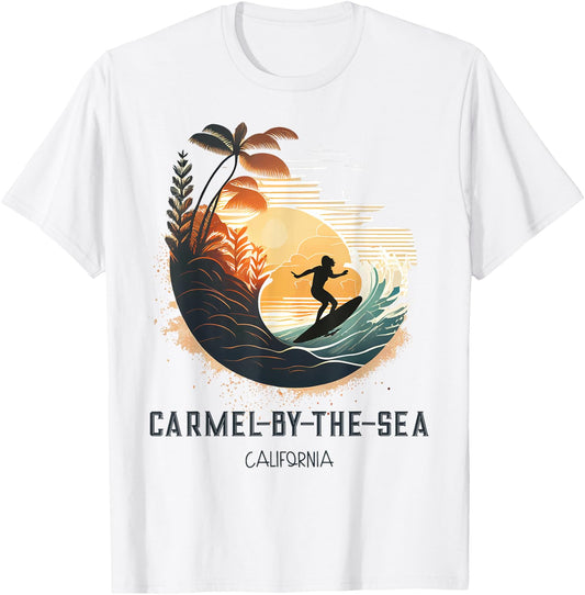 Carmel By The Sea California T-Shirt - T-Shirt | White