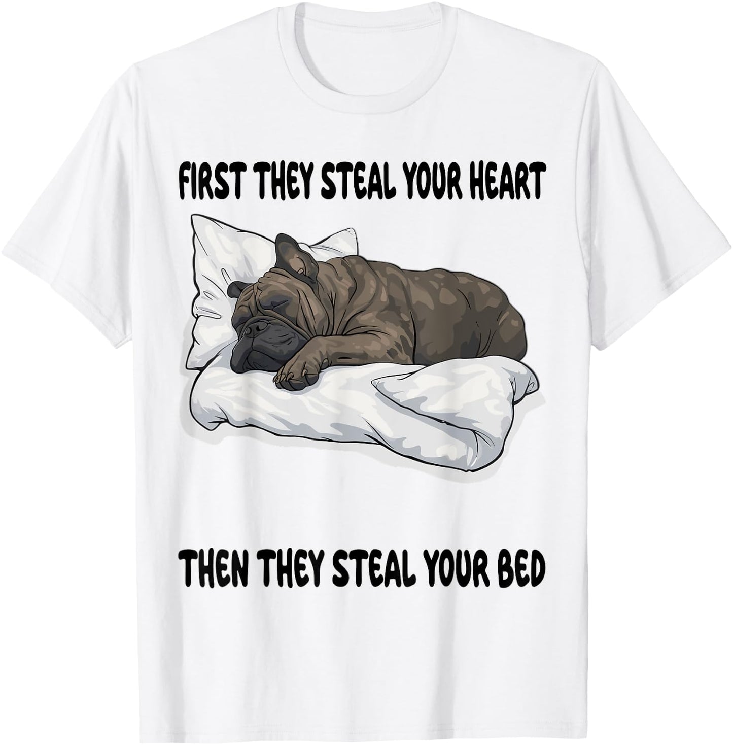 Cane Corso Sleeping Pajamas Nightgown T-Shirt - T-Shirt | White