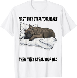 Cane Corso Sleeping Pajamas Nightgown T-Shirt - T-Shirt | White