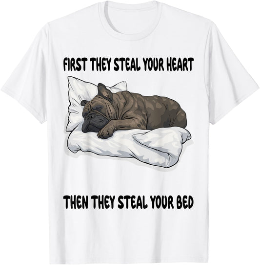 Cane Corso Sleeping Pajamas Nightgown T-Shirt - T-Shirt | White