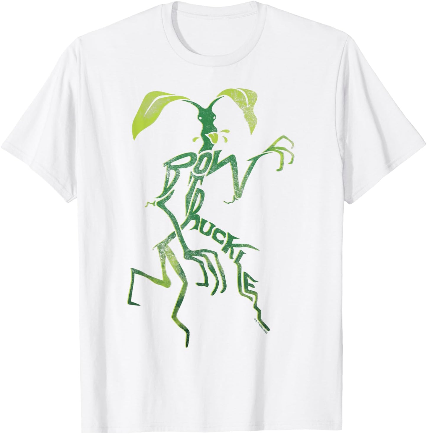 Fantastic Beasts Bowtruckles Distressed Logo T-Shirt - T-Shirt | White