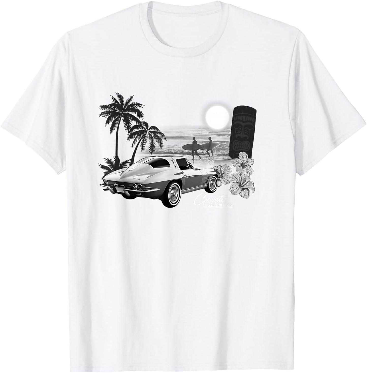 Chevrolet Corvette Sting Ray | #35394 T-Shirt - T-Shirt | White