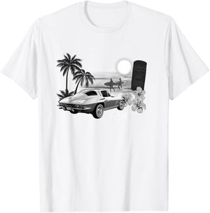 Chevrolet Corvette Sting Ray | #35394 T-Shirt - T-Shirt | White