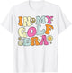 In My Golf Era, Cute Groovy Golf Player T-Shirt - T-Shirt | White