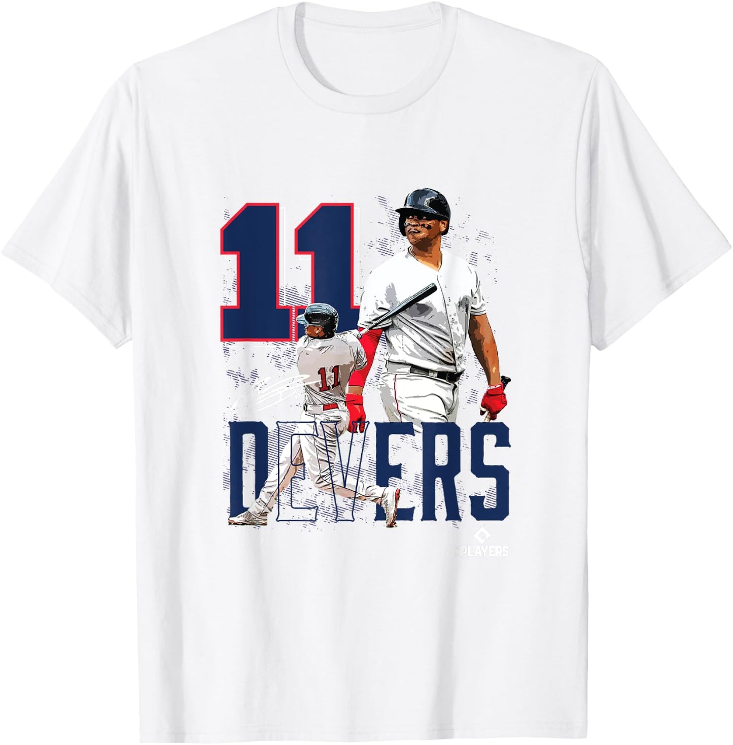 Rafael Devers | Boston Baseball Players | MLBRDS3003 T-Shirt - T-Shirt | White