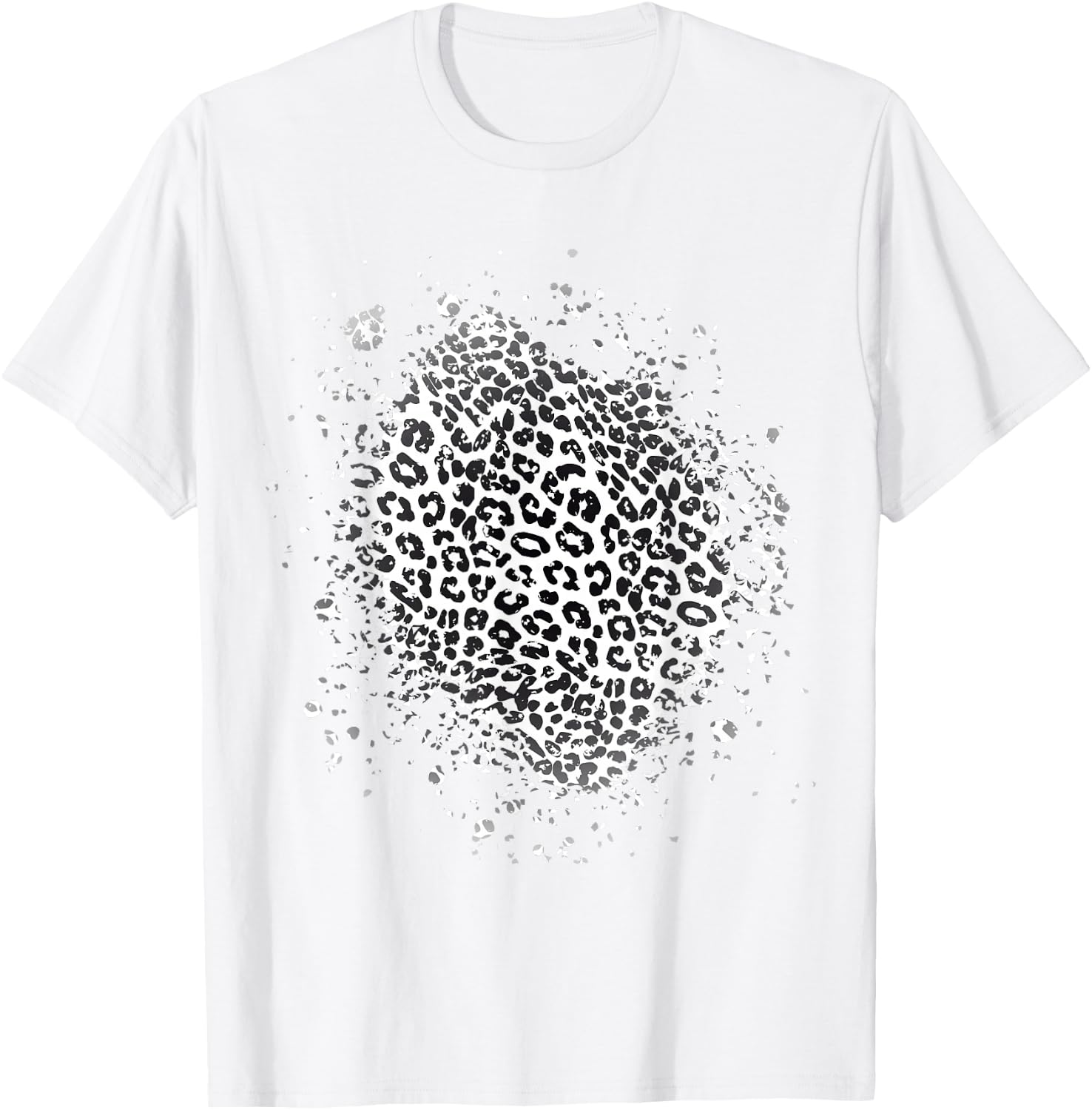 Funny Snow Leopard Costume Halloween T-Shirt - T-Shirt | White