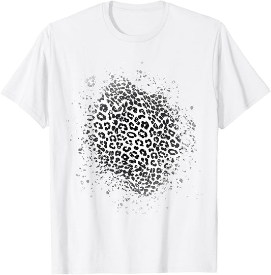Funny Snow Leopard Costume Halloween T-Shirt - T-Shirt | White